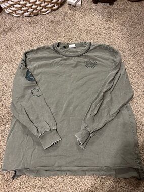 Gymshark long sleeve tee - army green